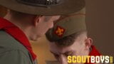 Dom hung scoutmaster with mustache fucks twink hard and raw snapshot 2