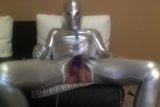 in silver catsuit and a dilator onto bbw gewixxt snapshot 10