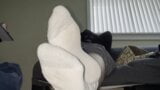 Viens adorer mes chaussettes blanches sales, après le travail snapshot 7