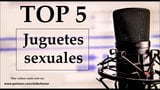 Top 5 juguetes sexuales favoritos. Spanish voice. snapshot 12