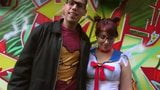 Spanish broad Eva loves picking up guys using her Sailor Moon outfit snapshot 12