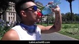 स्पेनिश latino jock लिंग साथ अजनबी निर्माण फ़िल्म पीओवी snapshot 5