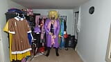 Kigurumi Cosplay PVC Raincoat and Dress Breathplay snapshot 17