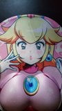 Prinzessin Peach Oppai Mousepad Sperma-Tribut snapshot 1