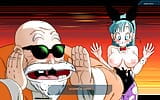 Bulma’s perfect little pussy overwhelmed by a massive cock - Kame Paradise 2 snapshot 3