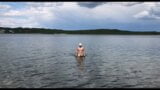 "I WAS ALMOST NOTICED" - Swimming NAKED and Secretly MASTURBATING on a Public Beach snapshot 11