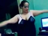 Arab Bbw Girl Dancing snapshot 9