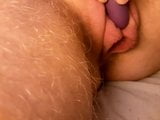 Hairy thighs and puffed up clit play snapshot 7
