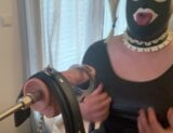 Chained, locked latex sissy slut for bbc snapshot 5