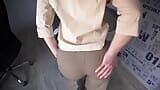 Amadora milf experimenta roupas de trabalho de transporte de calcinha completa e provoca linha de calcinha snapshot 16