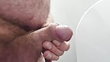 Daddy Bear fat uncut cock big cumshot thick cum snapshot 2