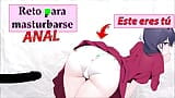 Espanhola Anal Hentai JOI. Sem parar sexo anal. snapshot 4