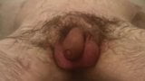 Uncut cock soft and half hard in bath snapshot 2