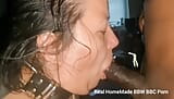 Belt round my neck BBC fucking my mouth gagging snapshot 16