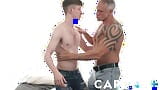 TwinkTop Twink Felix Maze duwt pik diep in vurige DILF snapshot 5