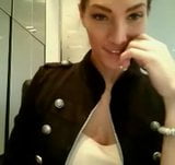 British Babe Flashes at Work Then Plays at Home snapshot 2