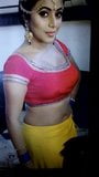 cum on Poorna Navel and face snapshot 4