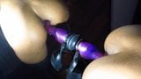 Dp butt plug e cazzo dildo dalla dea kinky ebano sheridan snapshot 6