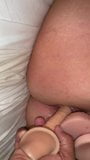 wanita gemuk pirang milf besar dildo anal dp membanting snapshot 4