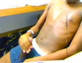 Black Boy Strokes Til He Cums snapshot 8