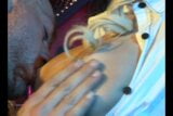 Magere blondine met enorme borsten wordt hard geneukt in haar strakke kontgaatje snapshot 6