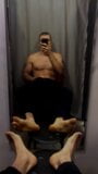 A Russian MALE Humiliates You in the Fitting Room and ENDS up on the mirror! Dirty talk! Foot Fetish snapshot 1