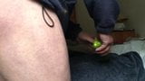 Gape anal saturday - green peppers, small then large snapshot 1