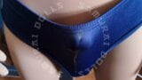 Juicy sexdoll male doll handjob, cum a lot in silky tight shorts snapshot 7