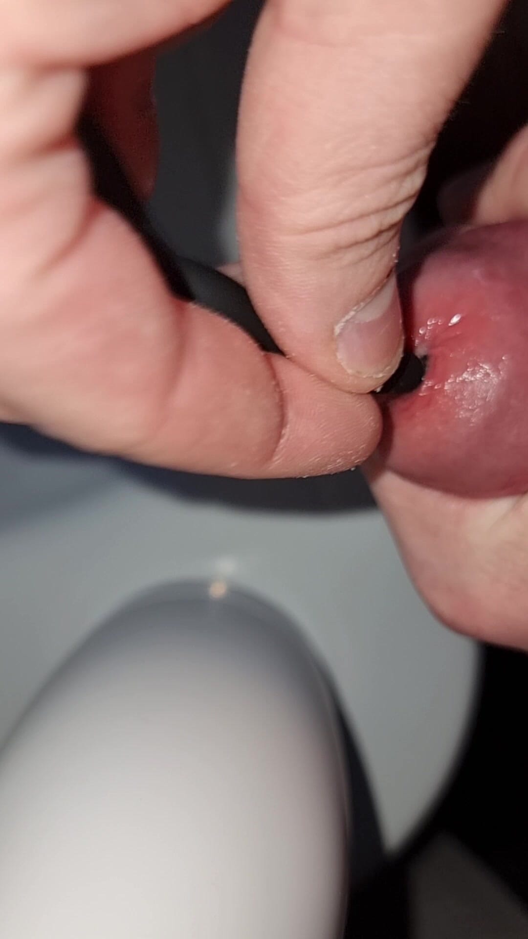 Inserting long & stick dilators into my cock snapshot 1