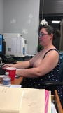 payudara di tempat kerja snapshot 7