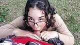 Consigo chica en el bosque me da una mamada y le follo el culo snapshot 8