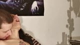 Fetiche de pescoço por uma puta adolescente tatuada pt1 snapshot 7