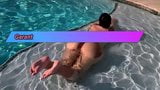 PAWG GIRL HART IN DEN POOL GEFICKT snapshot 2