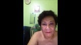 FilipinoGranny 65 model micro-mini no panties cam(part 1) snapshot 2