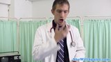 Squirting babe pussy fucked by doctor snapshot 4
