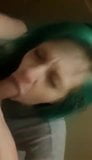 Green hair snapshot 6