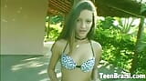 Cute Brazilian Teen Girl Has Sex with Older Man snapshot 1