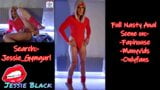 Jessb- 80 -talets gymflicka retas (crossdresser solo retas, poserar, flaunting) snapshot 14