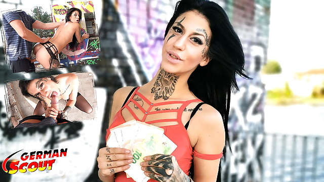 German Scout’s Skin Art Exhibition – Teen Mina Talks to Public About Her Sexual Experiences