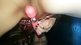 Girl Fucks Dildo Then Licks off Her Pussy Juice!!!!!!! snapshot 3