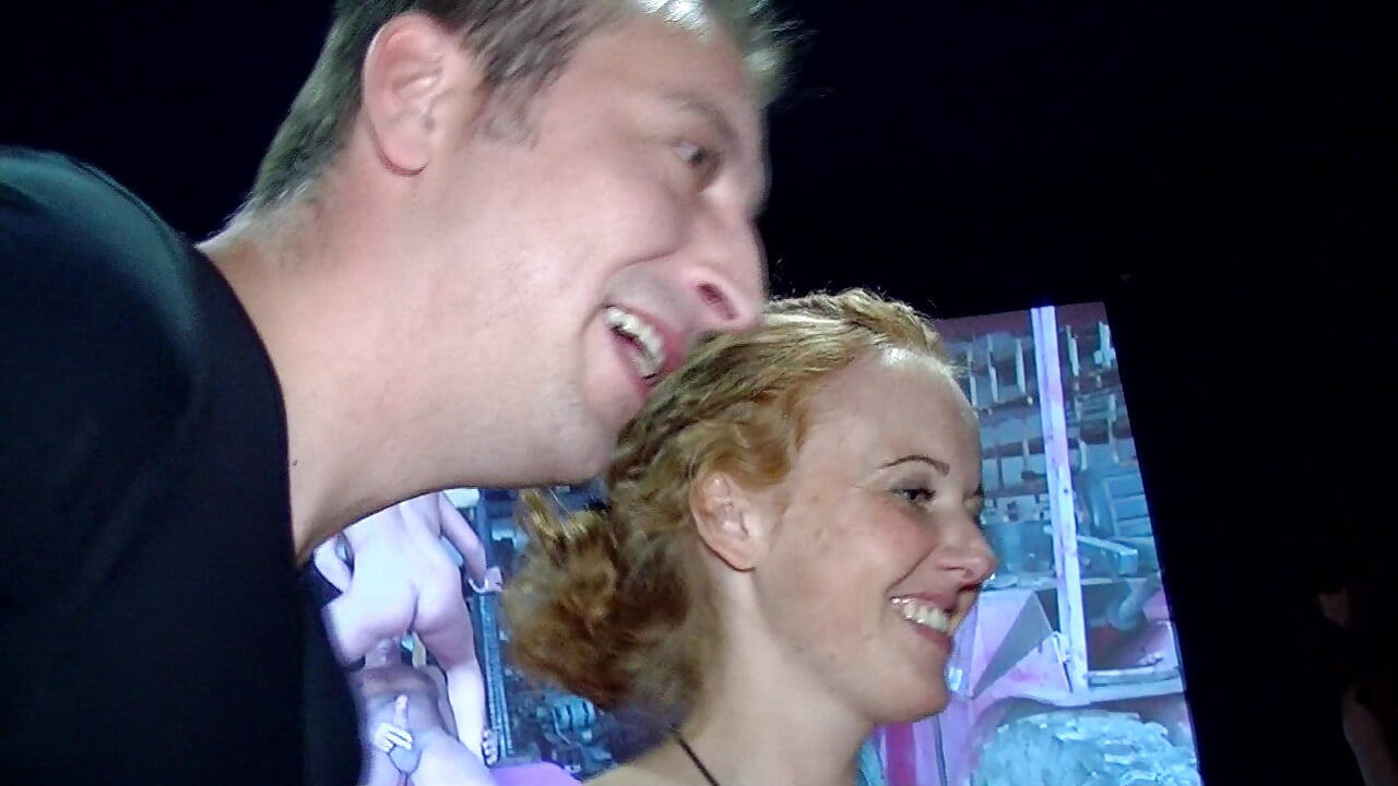 Couple swap at the cinema #1