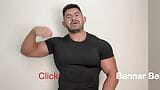 Cocky Bodybuilder Chest Bounce Worship snapshot 1