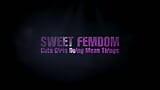 Emasculated baas beft Madeline Marlowe's kont en poesje voor SweetFemdom snapshot 1