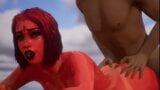 Succubus wordt gefokt en gebruikt - 3D -animatie snapshot 6