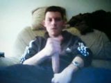 young straight lad jerking his huge cock on cam snapshot 2
