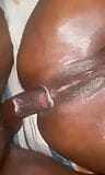 Seks analny z ciemnoskórą afrykańską dziewczyną - rozciągniętą i zniszczoną snapshot 16
