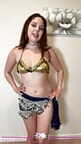 Sexy Milf Goddes xLilyflowersx Belly Dancing Striptease snapshot 3