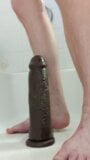 12 Zoll dicker schwarzer Dildo snapshot 2