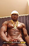 Tall Dark Chocolate Muscles Tattoos Hairy BBC Hallelujah Johnson Masturbating snapshot 6