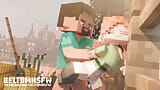 Minecraft Sex Mod Steve se fute cu Alex - Animație (Beltomnsfw) snapshot 13